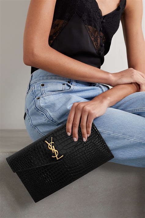 ysl small premium pouch ddp|UPTOWN POUCH IN PATENT LEATHER .